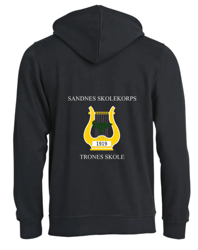 Hettegenser Unisex Sandnes skolekorps