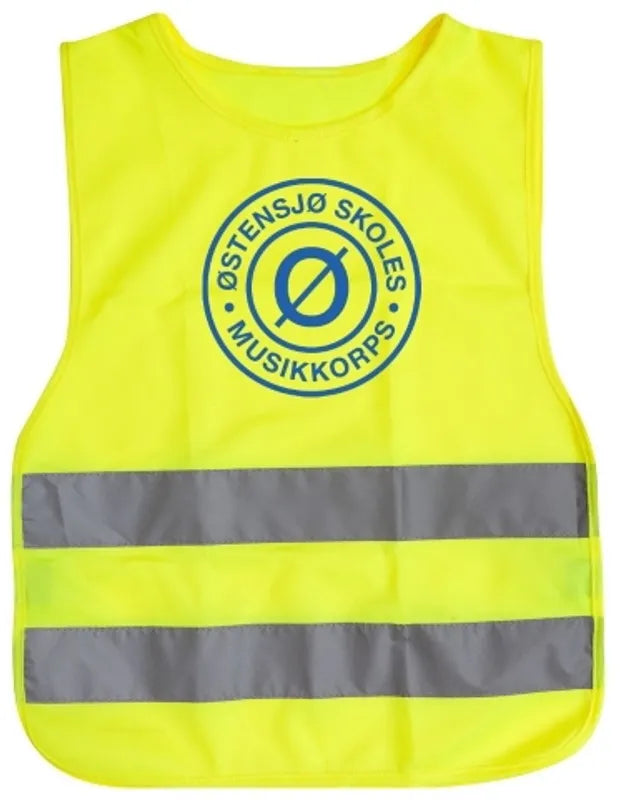 Refleksvest med glidelås Østensjø Skoles Musikkorps