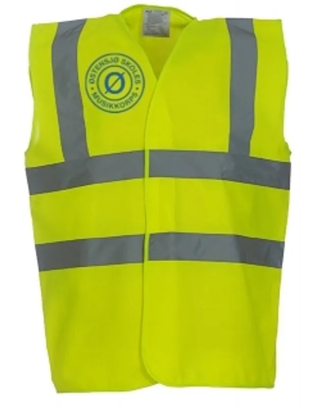Refleksvest med glidelås Østensjø Skoles Musikkorps