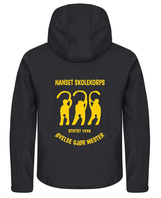 Softshelljakke Herre Nanset Skolekorps