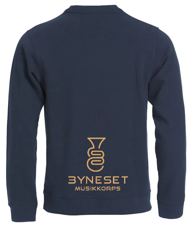 Rundhalset Genser Classic Unisex Byneset Musikkorps