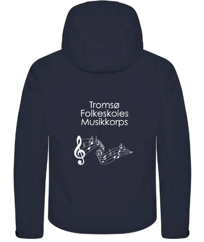 Softshelljakke Herre Tromsø Folkeskoles Musikkorps