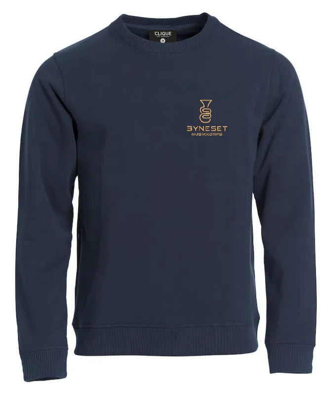 Rundhalset Genser Classic Unisex Byneset Musikkorps