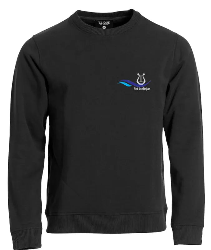 Rundhalset genser Unisex Fet Janitsjar
