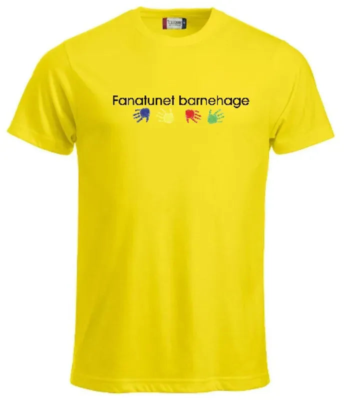 T-skjorte Herre Fantunet Barnehage