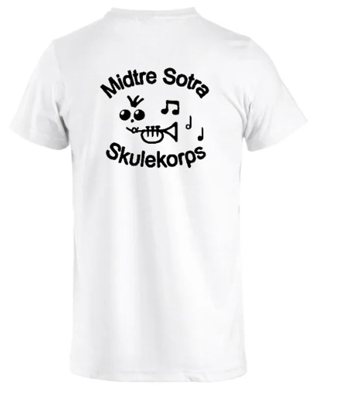 T-skjorte Junior Midtre Sotra Skulekorps