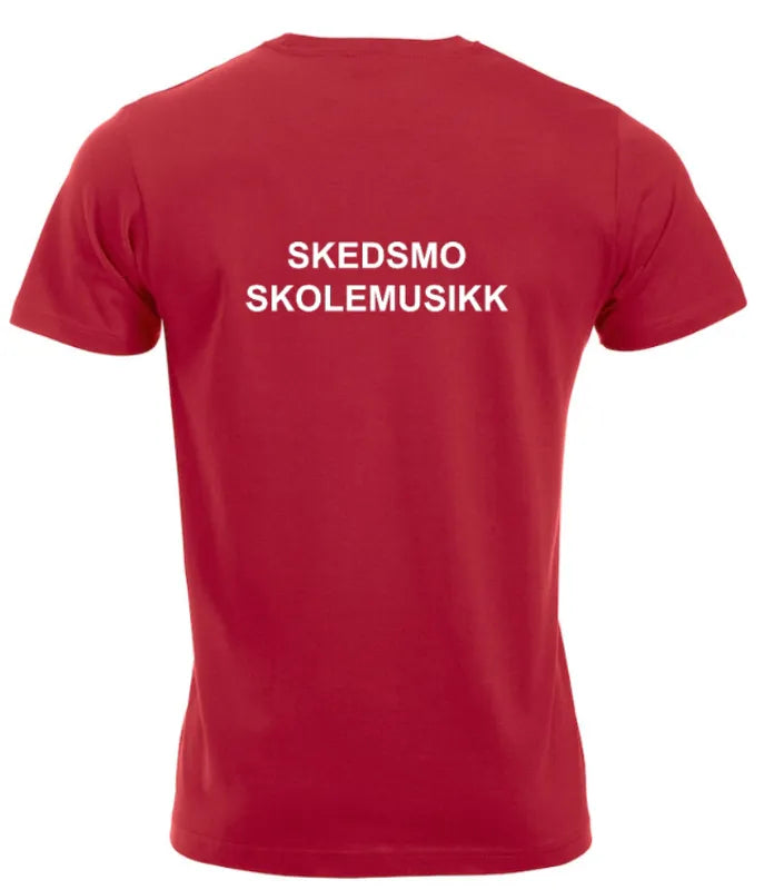 T-skjorte Herre Skedsmo Skolemusikk
