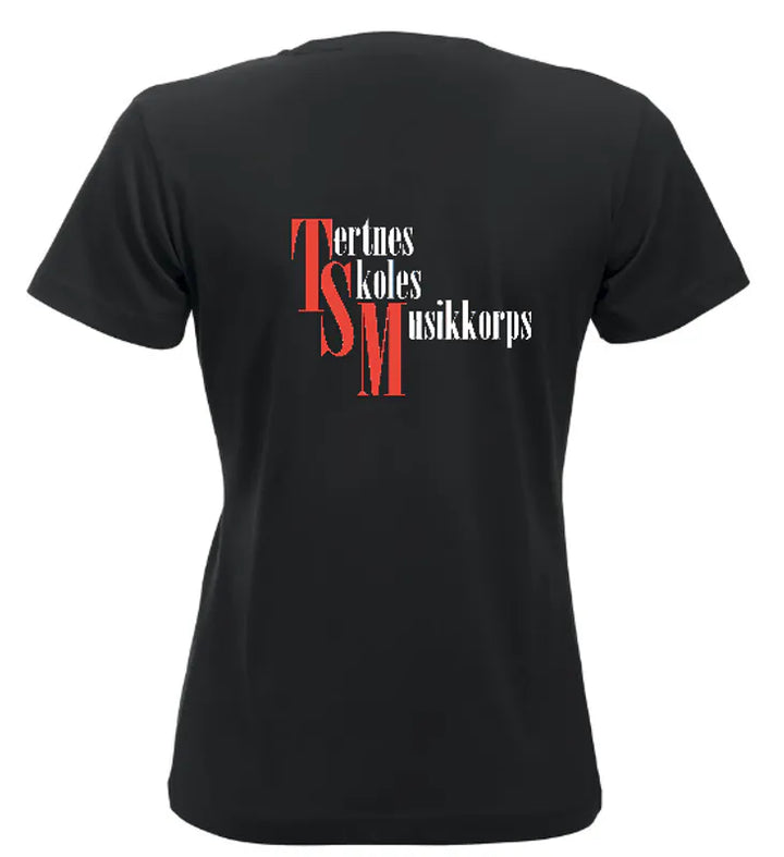 T-skjorte Dame Tertnes Skoles Musikkorps