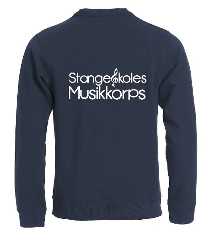 Collegegenser Rundhalset Unisex Stange Skoles Musikkorps