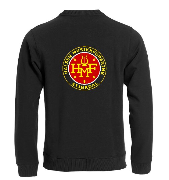 Rundhalset Genser Classic Unisex Halsen Musikkforening